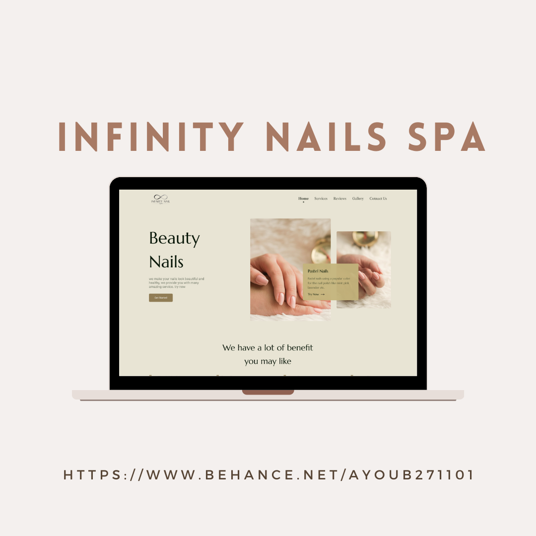 Infinity Nails and SPA – Salon Website
