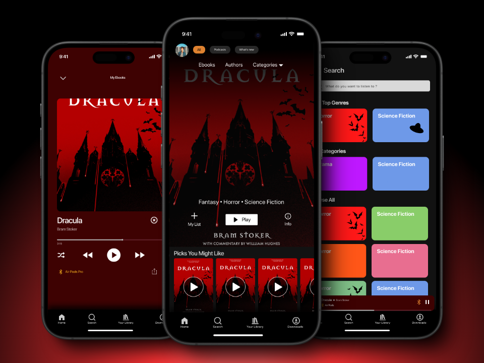 Kafka - The Audiobook App