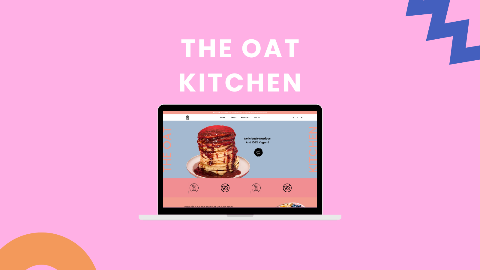 The Oat Kitchen – Vegan Brand Website